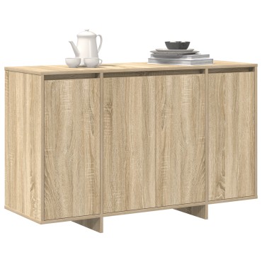 vidaXL Πλευρικό Γραφείο Sonoma Oak Sonoma Oak Επεξεργασμένο ξύλο 120x41x75cm 1 τεμ.