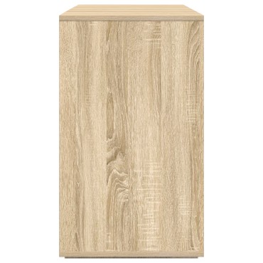 vidaXL Πλευρικό Γραφείο Sonoma Oak Sonoma Oak Επεξεργασμένο ξύλο 120x41x75cm 1 τεμ.