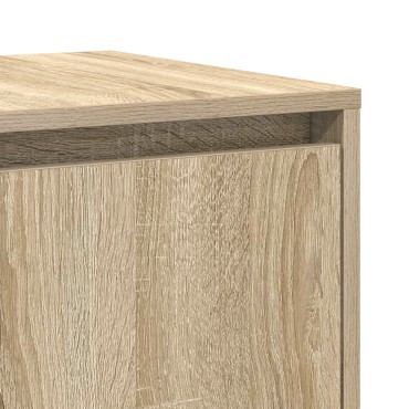 vidaXL Πλευρικό Γραφείο Sonoma Oak Sonoma Oak Επεξεργασμένο ξύλο 120x41x75cm 1 τεμ.