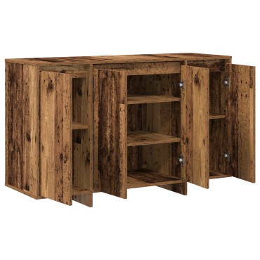 vidaXL Καφέ Μπουφές Παλιό ξύλο Ξύλο 120x41x75cm Μπουφές 1 τεμ.