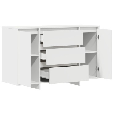 vidaXL Κονσόλα Λευκή 120x41x75cm Κατασκευασμένη από Συνθετικό Ξύλο 1 τεμ.