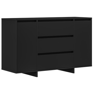 VidaXL Μπουφές Μαύρος 120x41x75cm Επεξεργασμένο ξύλο 1 τεμ.