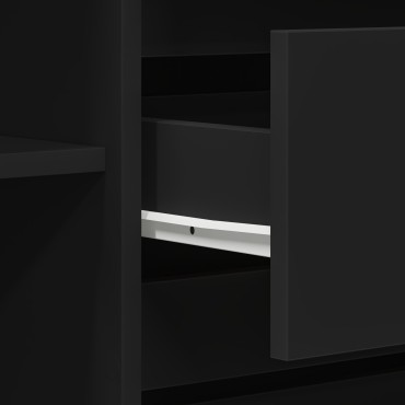 VidaXL Μπουφές Μαύρος 120x41x75cm Επεξεργασμένο ξύλο 1 τεμ.