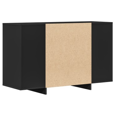 VidaXL Μπουφές Μαύρος 120x41x75cm Επεξεργασμένο ξύλο 1 τεμ.
