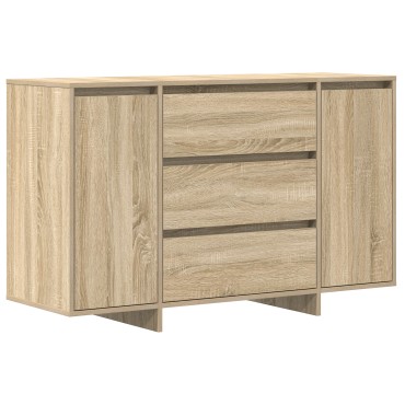 vidaXL Κονσόλα Σο노μά Δρυς 120x41x75cm Κατασκευασμένο Ξύλο 1 τεμ.