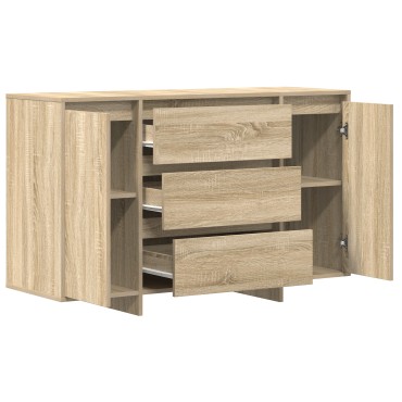 vidaXL Κονσόλα Σο노μά Δρυς 120x41x75cm Κατασκευασμένο Ξύλο 1 τεμ.