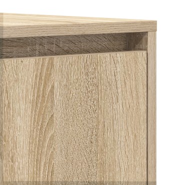 vidaXL Κονσόλα Σο노μά Δρυς 120x41x75cm Κατασκευασμένο Ξύλο 1 τεμ.