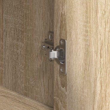 vidaXL Κονσόλα Σο노μά Δρυς 120x41x75cm Κατασκευασμένο Ξύλο 1 τεμ.