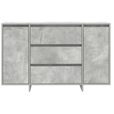 vidaXL Μπουφές Σκυρόδεμα Γκρι 120x41x75cm Κατασκευασμένο Ξύλο 1 τεμ.