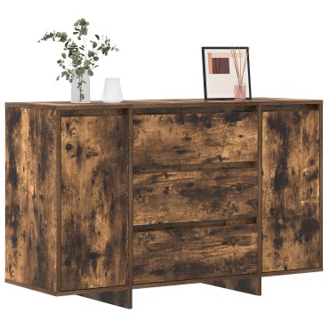 vidaXL Μπουφέ Καπνιστού Δρυός 120x41x75cm Επεξεργασμένο Ξύλο 1 τεμ.