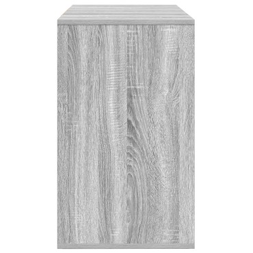vidaXL Μπουφές Γκρι Σονομά 120x41x75cm Επεξεργασμένο Ξύλο 1 τεμ.