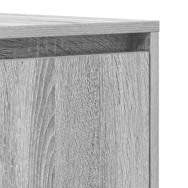 vidaXL Μπουφές Γκρι Σονομά 120x41x75cm Επεξεργασμένο Ξύλο 1 τεμ.