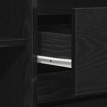 vidaXL Σαπούνι Μαύρη Δρυς 120x41x75cm Επεξεργασμένο Ξύλο 1 τεμ.