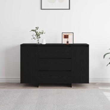 vidaXL Σαπούνι Μαύρη Δρυς 120x41x75cm Επεξεργασμένο Ξύλο 1 τεμ.