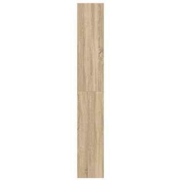 vidaXL Βιβλιοθήκη Sonoma Oak Sonoma Oak Επεξεργασμένο ξύλο 80x30x198 cm 1 τεμ.
