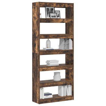 vidaXL Βιβλιοθήκη 6 επιπέδων 80x30x198cm Επεξεργασμένο Ξύλο 1 τεμ.