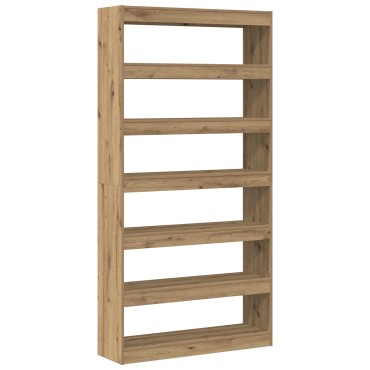 vidaXL Βιβλιοθήκη 6 επιπέδων 100x30x198cm Επεξεργασμένο Ξύλο 1 τεμ.