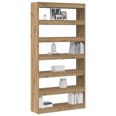 vidaXL Βιβλιοθήκη 6 επιπέδων 100x30x198cm Επεξεργασμένο Ξύλο 1 τεμ.