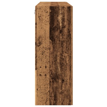 vidaXL Τοίχου Ντουλάπες 2 τεμ. Παλιό Ξύλο 69.5x34x90cm Επεξεργασμένο Ξύλο