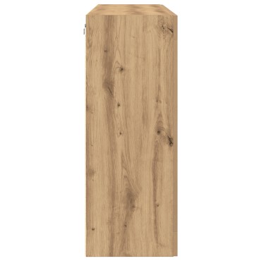 vidaXL Τοίχου Cabinets 2 τεμ. Καρυδιά 69,5x34x90cm Κατασκευασμένο Ξύλο
