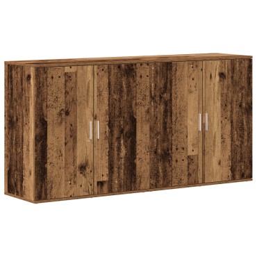 vidaXL Σουίτες 2 τεμ. Παλιό Ξύλο 79x38x80cm Επεξεργασμένο Ξύλο