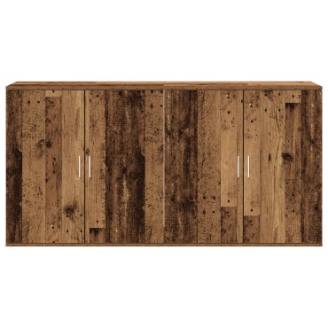 vidaXL Σουίτες 2 τεμ. Παλιό Ξύλο 79x38x80cm Επεξεργασμένο Ξύλο