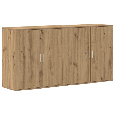 vidaXL Σύνθετα 2 τεμ. Καρυδιά 79x38x80cm Επεξεργασμένο ξύλο