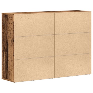 vidaXL Σερβάν 2 τεμ. Παλιό Ξύλο 60x31x84cm Μηχανευμένο Ξύλο