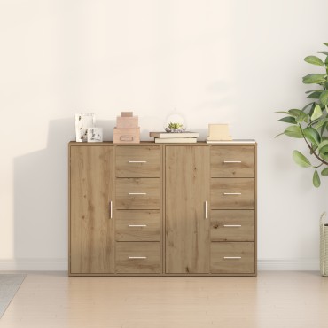 vidaXL Παρθένα έπιπλα 2 τεμ. Καρυδιά 60x31x84cm Επεξεργασμένο ξύλο