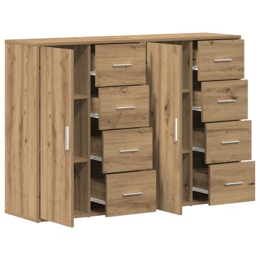 vidaXL Παρθένα έπιπλα 2 τεμ. Καρυδιά 60x31x84cm Επεξεργασμένο ξύλο