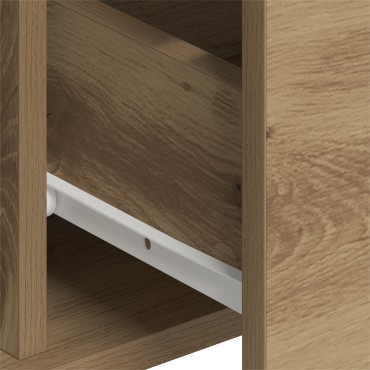 vidaXL Παρθένα έπιπλα 2 τεμ. Καρυδιά 60x31x84cm Επεξεργασμένο ξύλο