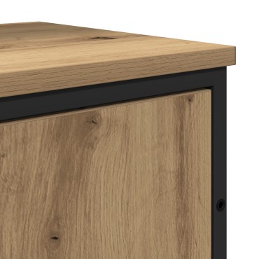 vidaXL Σετ μπάνιου 2 τεμαχίων από τεχνητό ξύλο Artisan Oak