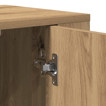 vidaXL Υψηλό ντουλάπι Artisan Oak 80x33x150cm Επεξεργασμένο ξύλο 1 τεμ.