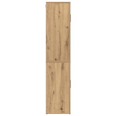 vidaXL Υψηλό ντουλάπι Artisan Oak 80x33x150cm Επεξεργασμένο ξύλο 1 τεμ.