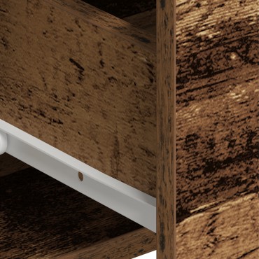 vidaXL Υψηλό Έπιπλο Παλιού Ξύλου 80x33x150cm Κατασκευασμένη Ξυλεία 1 τεμ.