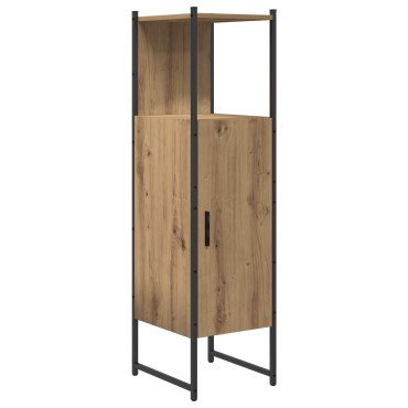 vidaXL Σετ Επίπλων Μπάνιου 3 τεμ. Καφέ 33x33x113,5 εκ