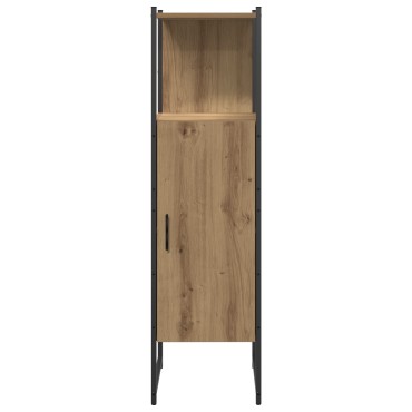 vidaXL Σετ Επίπλων Μπάνιου 4 τεμ. Καφέ 33x33x185,5 εκ