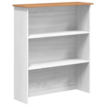 vidaXL Μπουφές “ASKIM” Λευκός 91x40x199.5cm Μασίφ Ξύλο Πεύκου 1 τεμ.