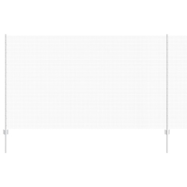 vidaXL Φράκτης με 44 U Posts Ασημί 1.4x50 μ χάλυβα