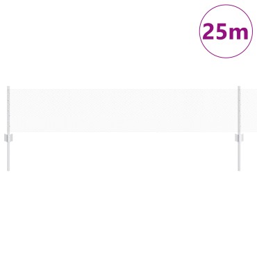 Πόλοι Φράχτη vidaXL 11 τεμάχια U-Channel 40cm Γαλβανισμένος Χάλυβας, Φράχτης Εξάγωνος vidaXL 0.4x25 m Γαλβανισμένος Χάλυβας