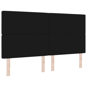 vidaXL κεφαλάρι Κρυστάλλινη Κουμπί Tufted Μαύρο Βελούδινοxxcm