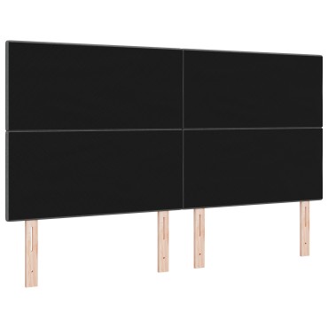 vidaXL Κεφαλάρι Με Κουμπιά Γκρι Υφάσματος 180x7x128cm 1 τεμ.