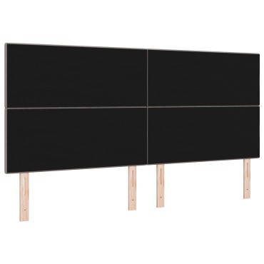 vidaXL Κεφαλάρι με κουμπιά Ταφτά Ύφασμα 200x7x128cm 1 τεμ.