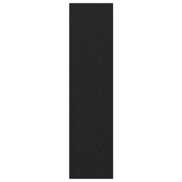 vidaXL Ντουλάπα Μαύρου Δρυός - 30x50x200cm, Φτιαγμένη από Επεξεργασμένο Ξύλο 1 τεμ.