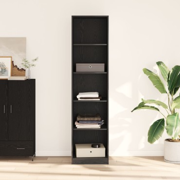 vidaXL Ντουλάπι Μαύρη Οξυά 50x50x200cm Επεξεργασμένο Ξύλο