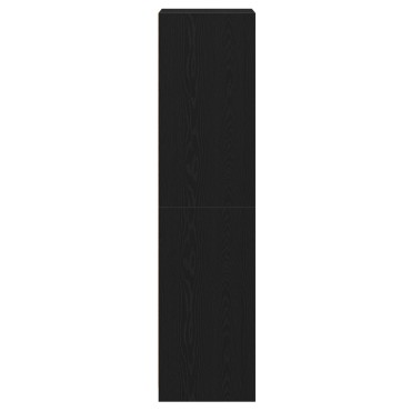 vidaXL Ντουλάπι Μαύρη Οξυά 50x50x200cm Επεξεργασμένο Ξύλο