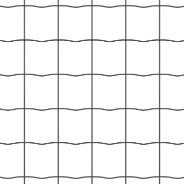 vidaXL Euro Fence με 7 Στερεώσεις Σπικ 0.4x10 μ Γαλβανισμένο Ατσάλι Γκρι