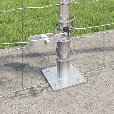 vidaXL Euro Fence με 7 Πόδια 0.8x10 μ Γαλβανισμένος Χάλυβας