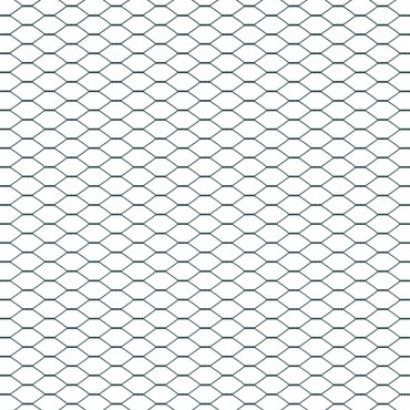 Φράχτης Hexagon vidaXL Πράσινος 1.4x10 μ Ατσάλι, Πόδια Φράχτη vidaXL με Στερεωτικούς Στύλους 7 τεμ 32 μμ 160cm Ανοξείδωτο Ατσάλι