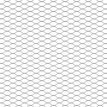 vidaXL Φράχτης Hexagon Γκρι 1.4x50 μ Ατσάλι